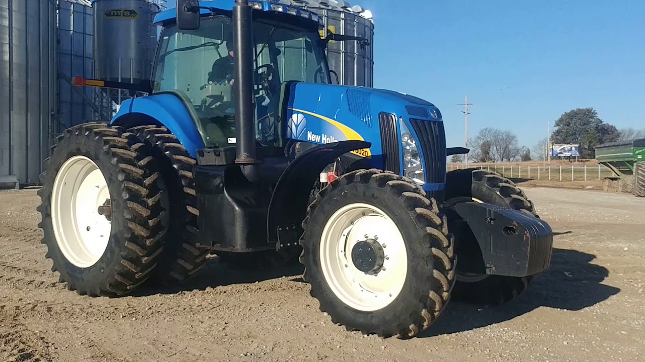 NH T8020 MFWD Tractor | UNRESERVED ONLINE AUCTION | 12-19-2018 | www.bigiron.com | DF2907