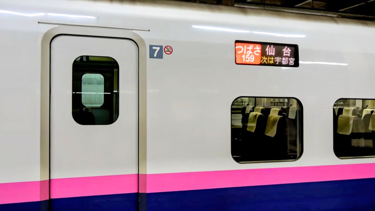 変な新幹線が現れた！ E2系つばさ 仙台行き