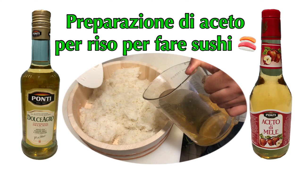 Come la preparazione di aceto per sushi? Part 1