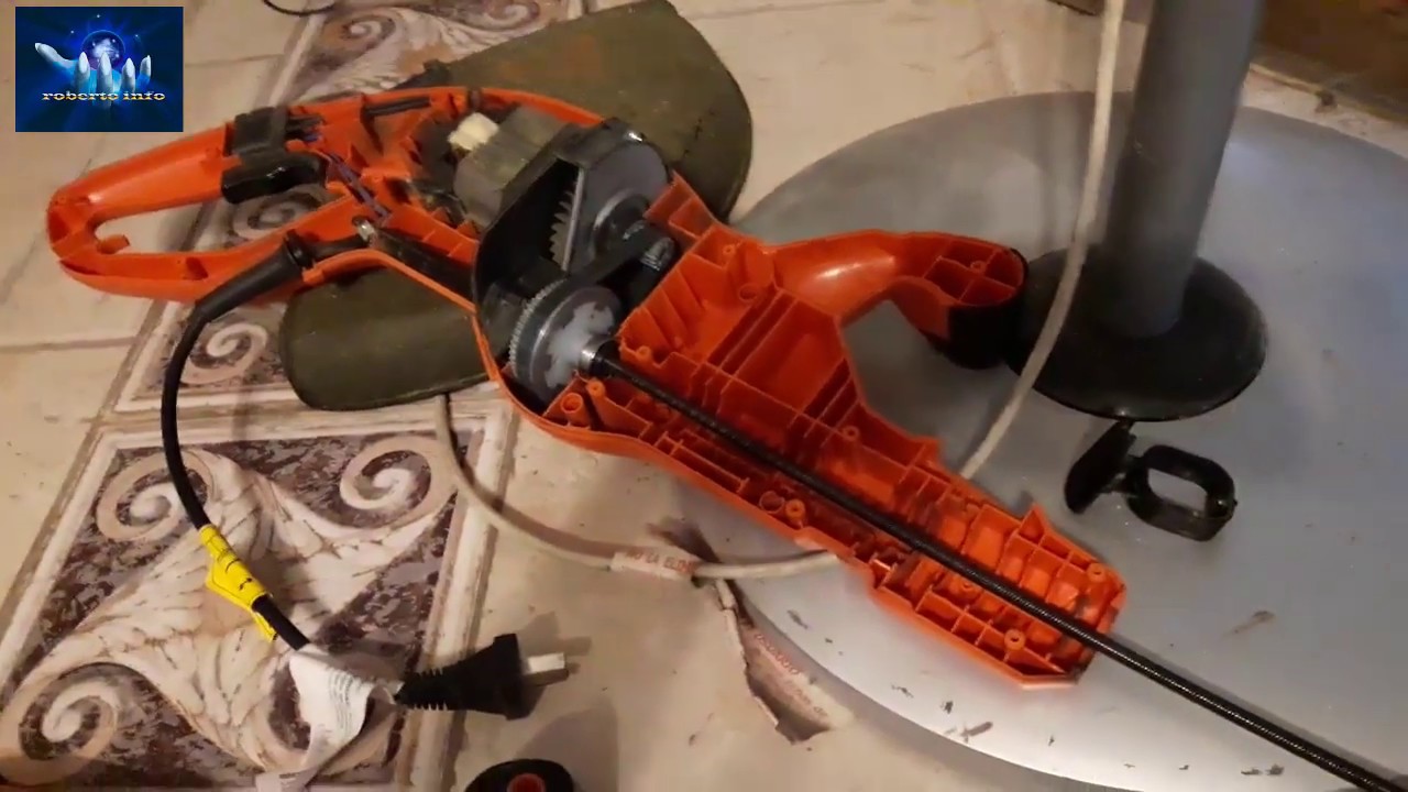 PORQUE NO GIRA desmalezadora  black + decker modelo GL 1000 AR