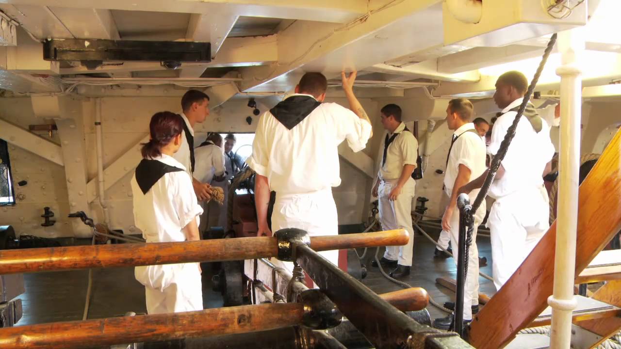 Gun Drill aboard USS Constitution