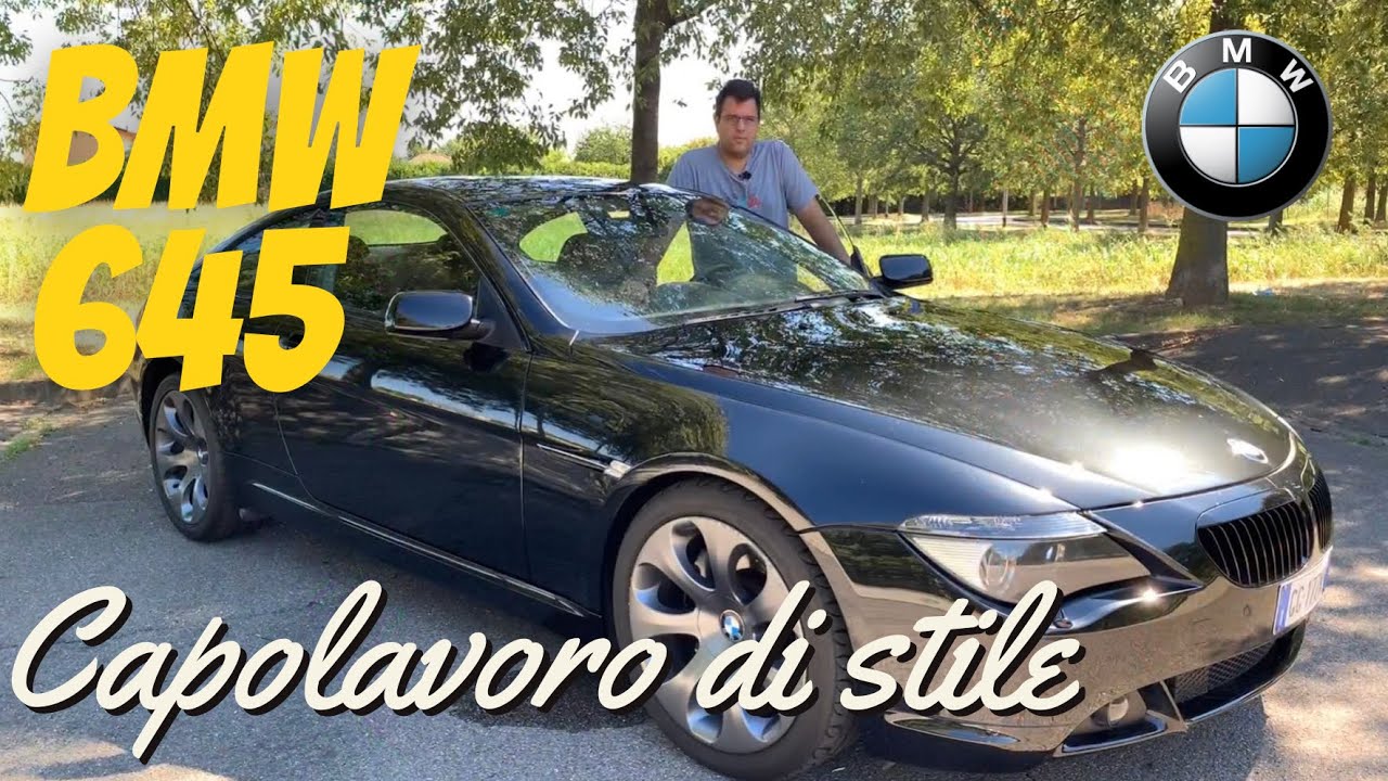 BMW 645: un capolavoro di stile firmato Chris Bangle…