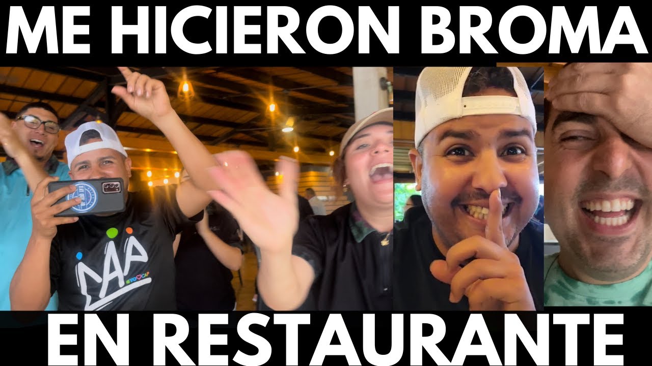 ME HICIERON BROMA EN RESTAURANTE (BOCHORNO) | VLOG 240 | Alejandro Gil