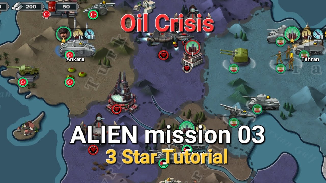 Alien 03 Oil Crisis mission World Conqueror 3