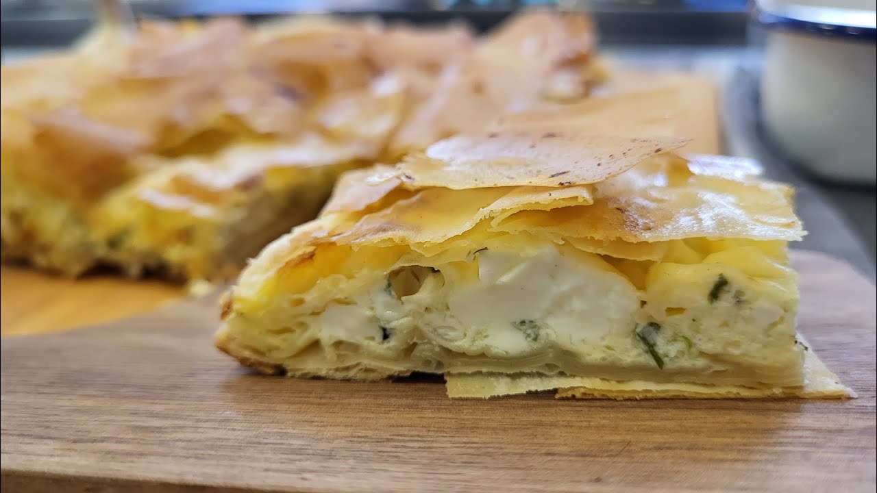 Так вкусно, что я ем все сразу! Простой и быстрый рецепт сырного пирога