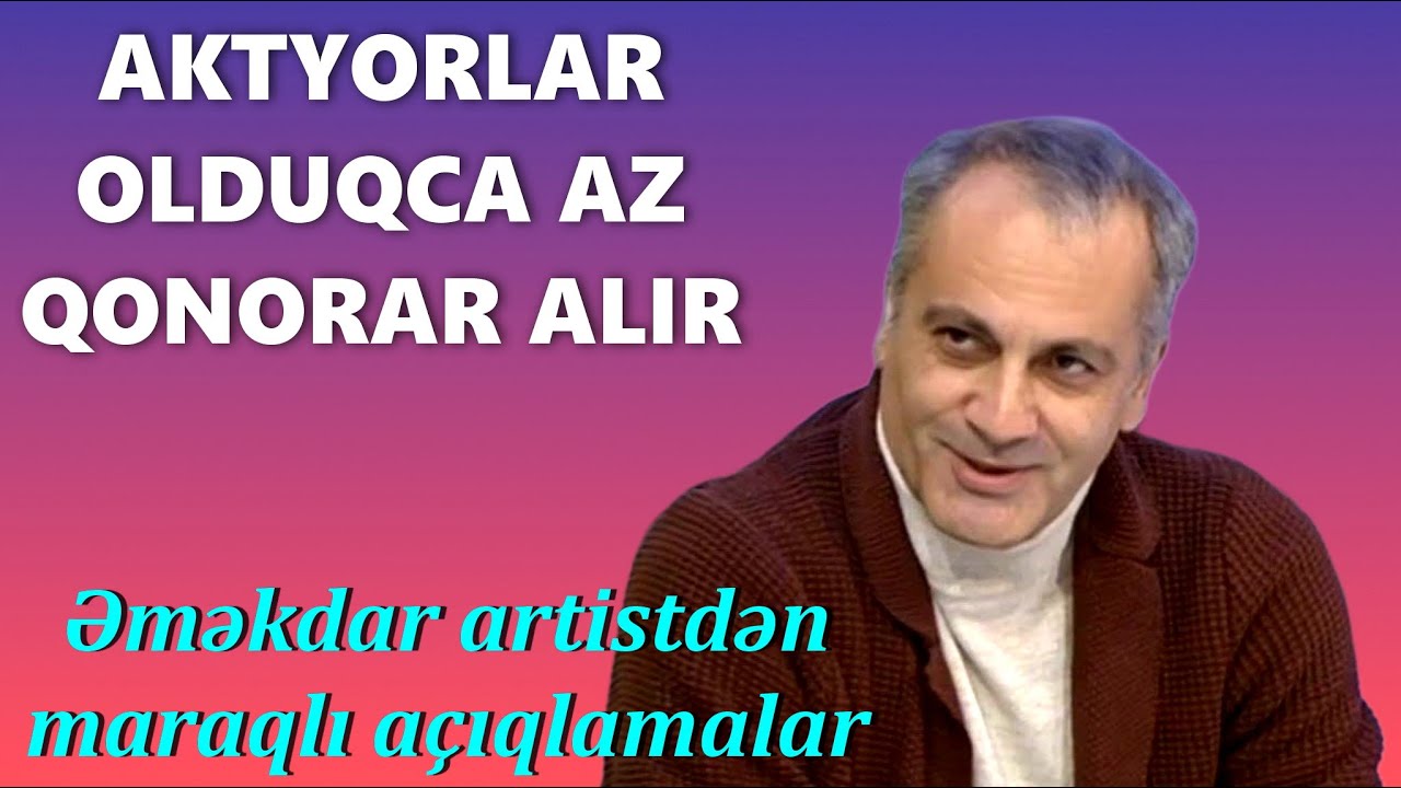 Məğlub gəmi kimi sahilə yanaşırıq - aktyor Elşən Rüstəmov