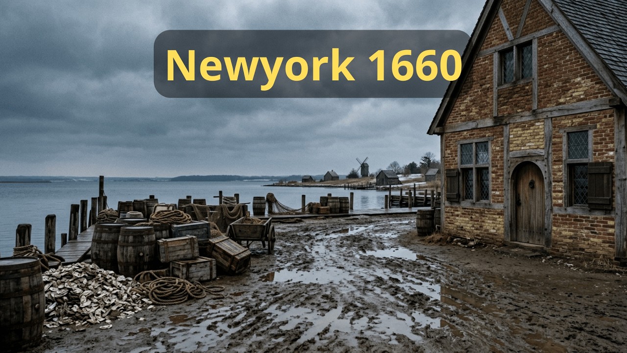 What Did New York Look Like in 1660? | AI Reconstruction of New Amsterdam