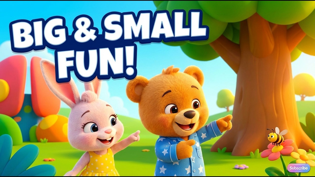 Big & Small, Fast & Slow | Opposites Educational Song | Wobble Wow!