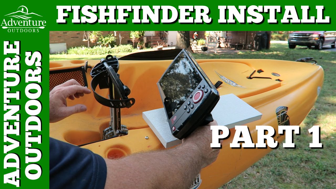 Humminbird Helix 7 Fishfinder Installation On Hobie Outback ~ Part 1