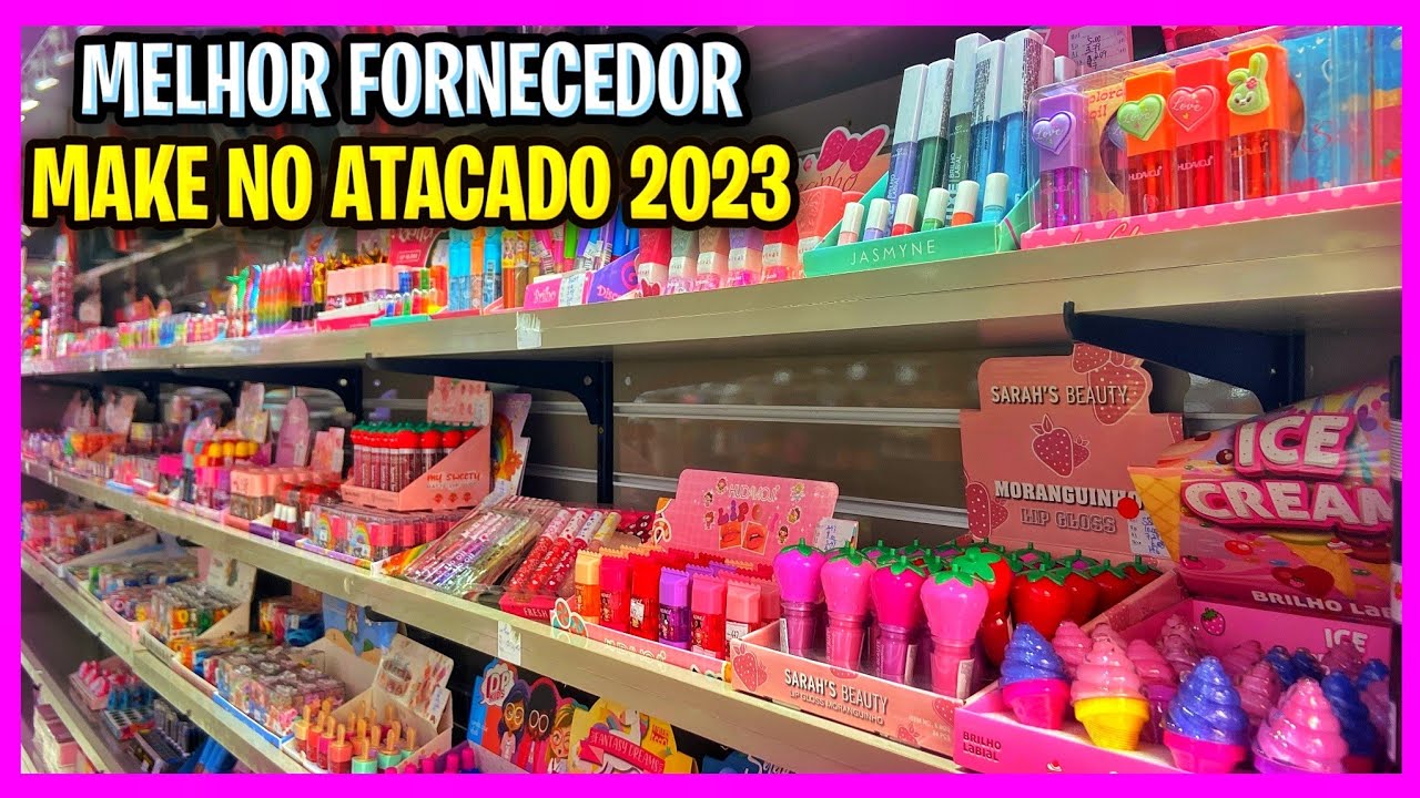 🚨MEGA PROMOÇÕES🚨 MELHOR FORNECEDOR DE MAKE 2023 MAQUIAGENS CÍLIOS UNHAS BARATAS NO ATACADO