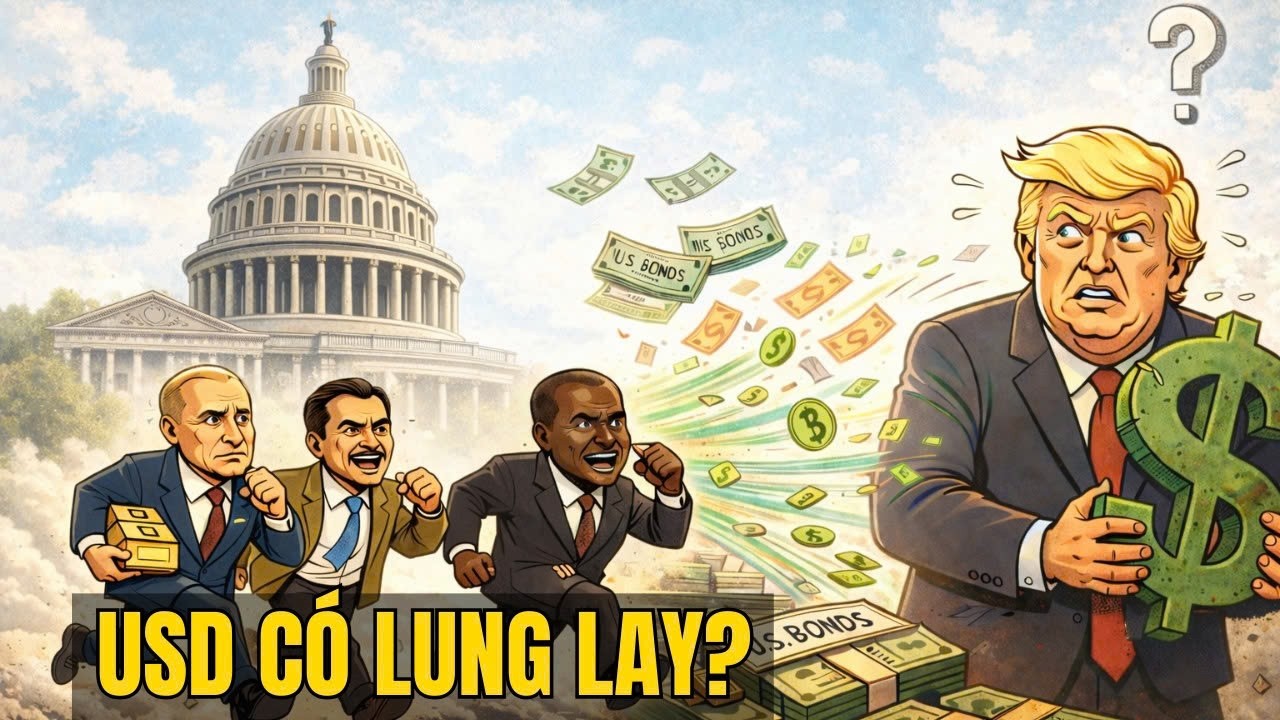 BRICS Tháo Chạy Khỏi Trái Phiếu Mỹ – Lãi Suất Có Vượt Đỉnh 5%?