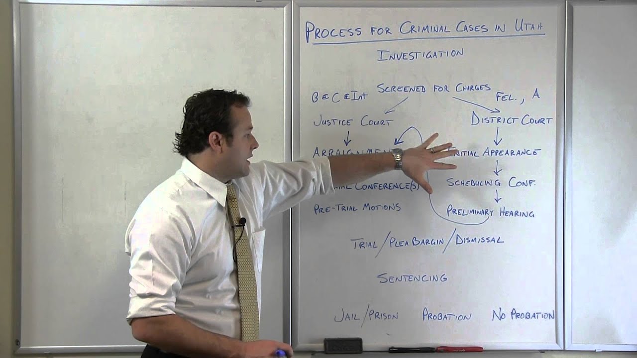 What is the process for criminal cases in Utah?