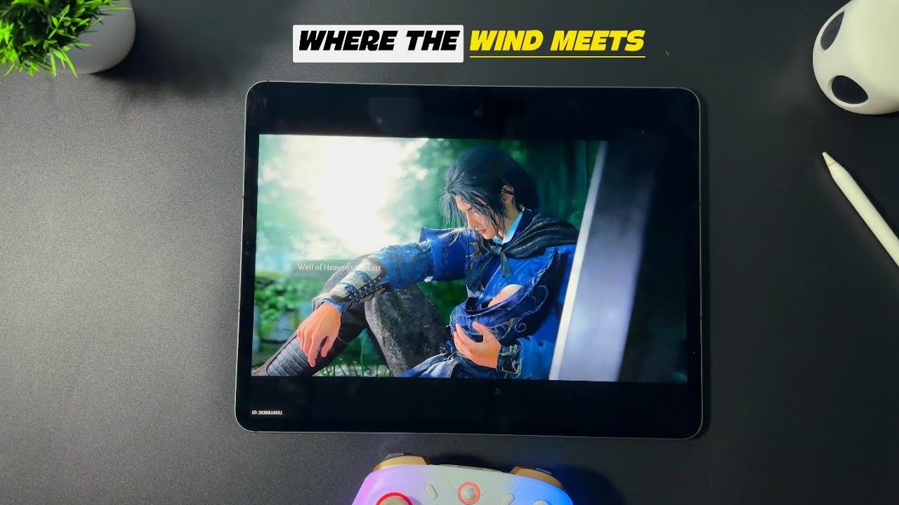 Where Winds Meet Mobile Gameplay with Controller Support | On iPad Pro 
