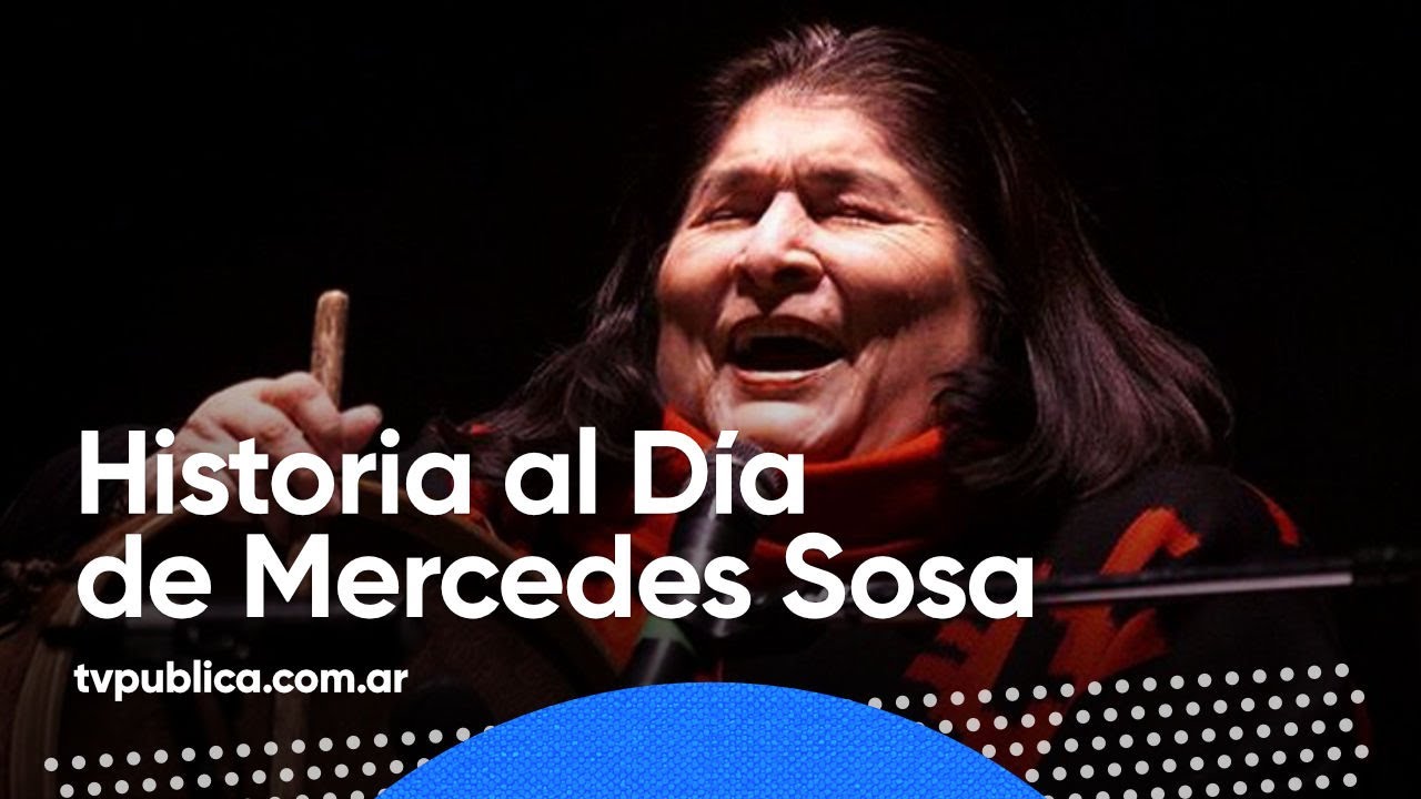 4 de octubre: Muerte de Mercedes Sosa - Historia al Día