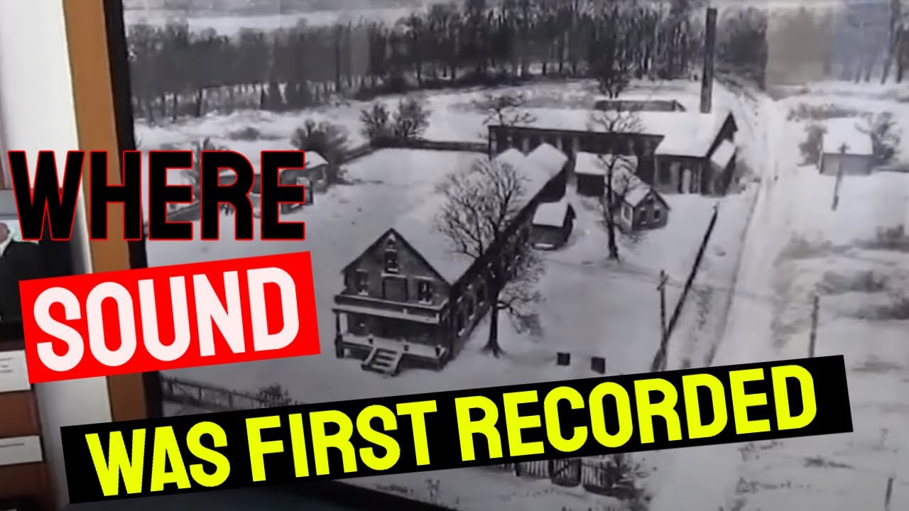 Where Sound Was First Recorded | Spa Guy at Edison&rsquo;s Menlo Park Laboratory Location Museum (Part 1)