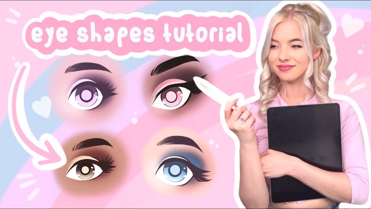 FOUR ways to draw EYES ✨