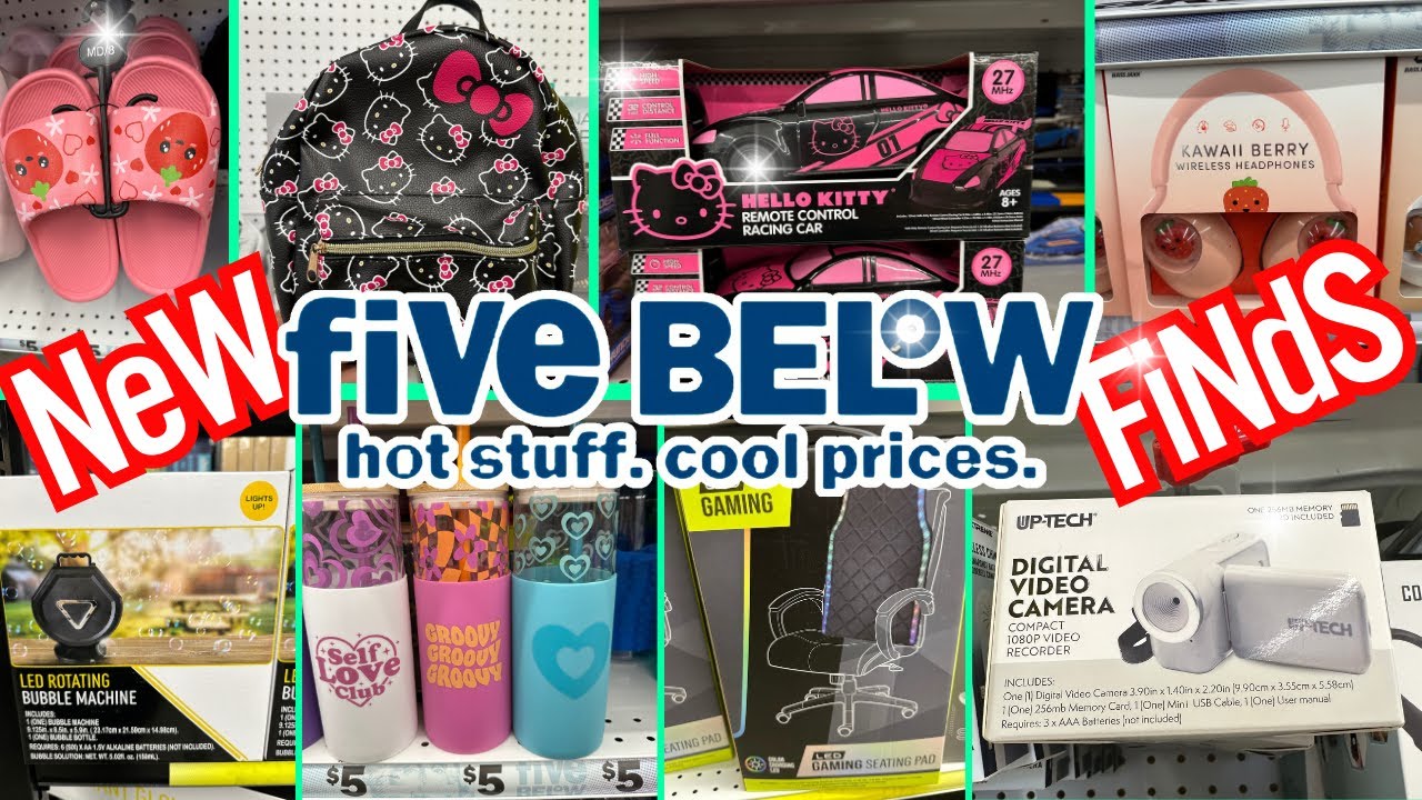 NEW Five Below Finds❤️😱 Shocking NEW 5 Below Arrivals❤️😱Five Below Shopping #new #fivebelow