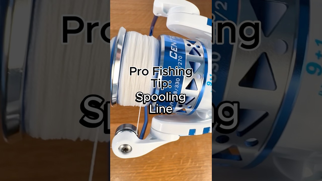 Three Tips to Start Spooling Line on a Fishing Reel #bassfishing #fishing #fishingtips