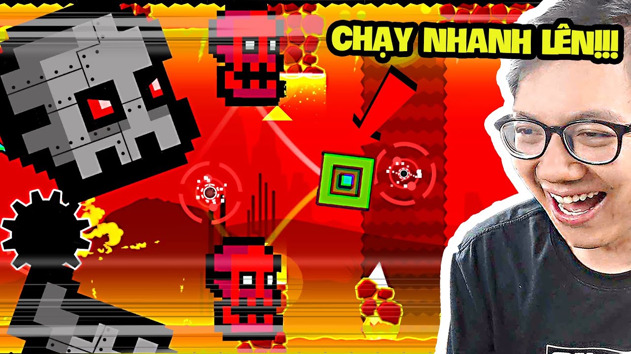 Tôi Đưa Khối Vuông Geometry Dash Trở Lại Nơi Mọi Thứ Bắt Đầu (Press Start Full)