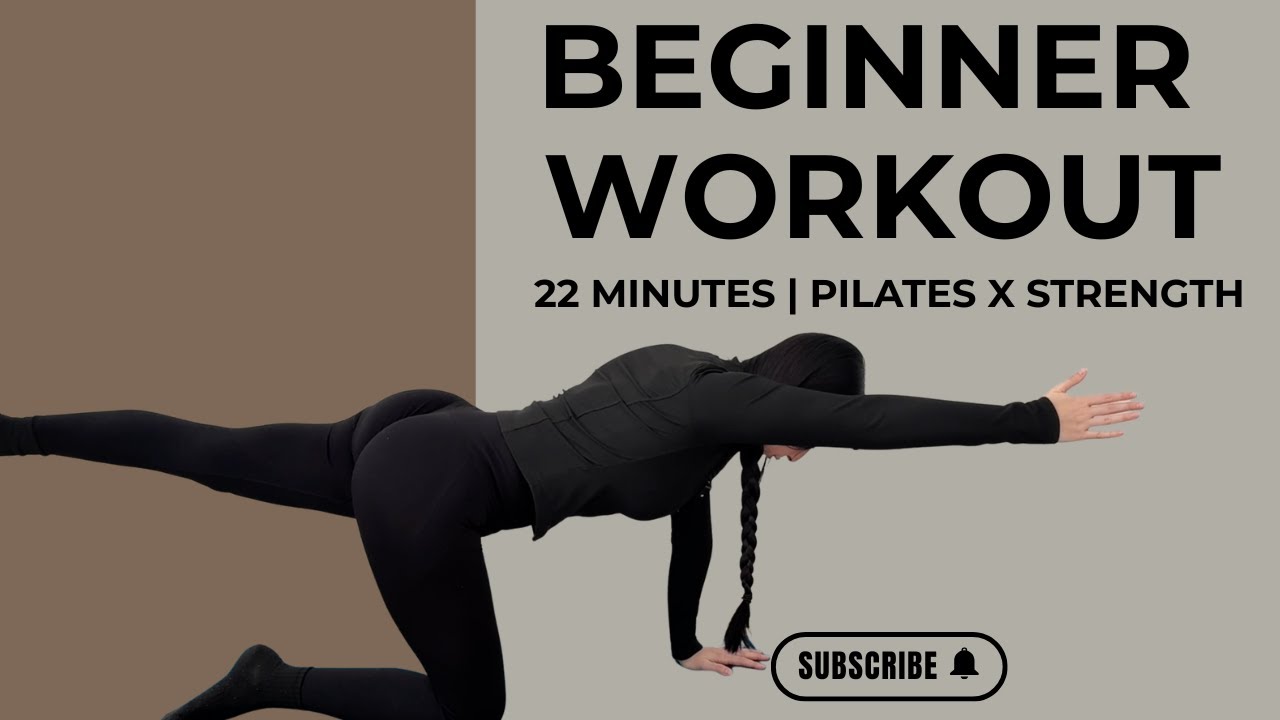 FULL BODY for Beginners | Pilates x Strength | 22 minutes | Home Workout Dumbbell only