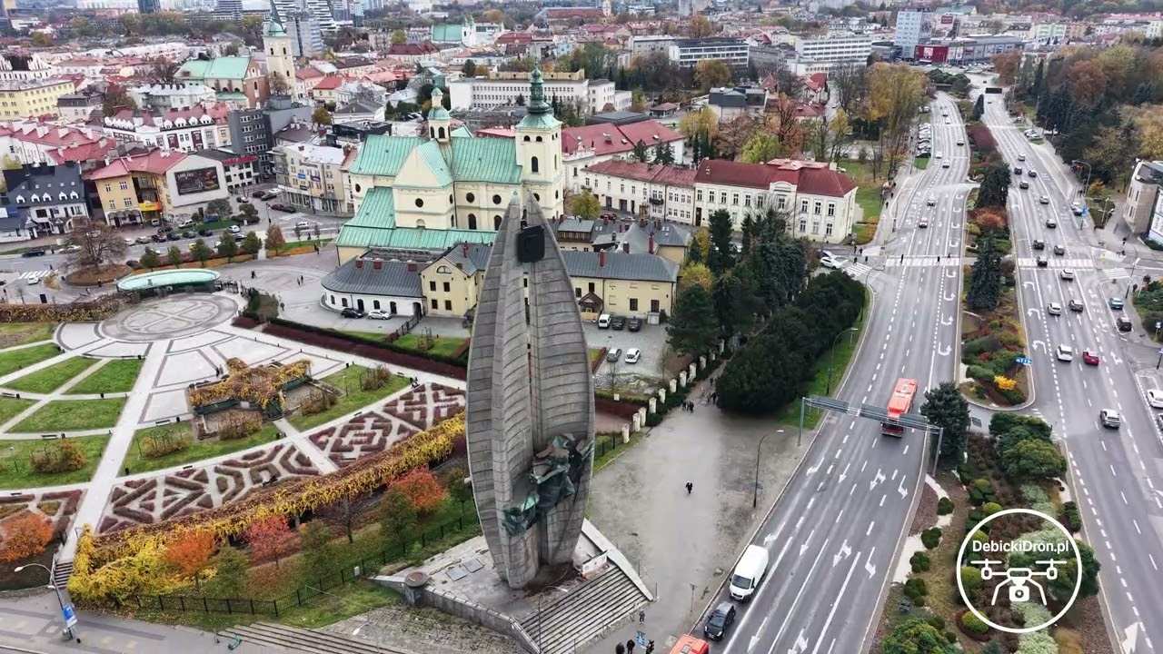 RZESZÓW 4K. Niesamowite ujęcia z drona w Centrum | debickidron.pl