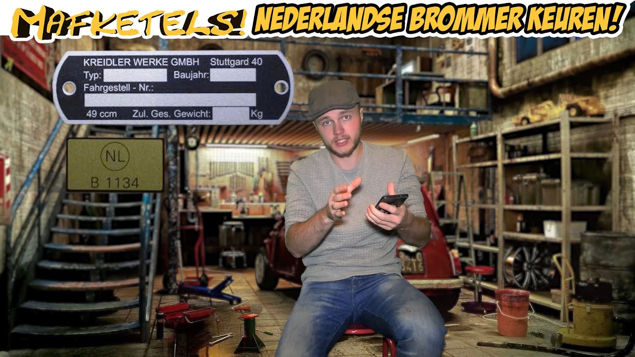 HOE Brommer Keuren bij de RDW! Geen WOKSTATUS Geen IMPORT
