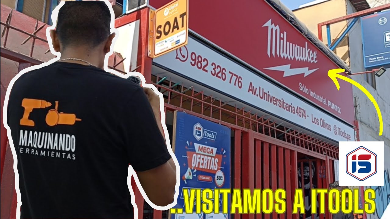 VISITAMOS ITOOLS HERRAMIENTAS MILWAKEE !!!