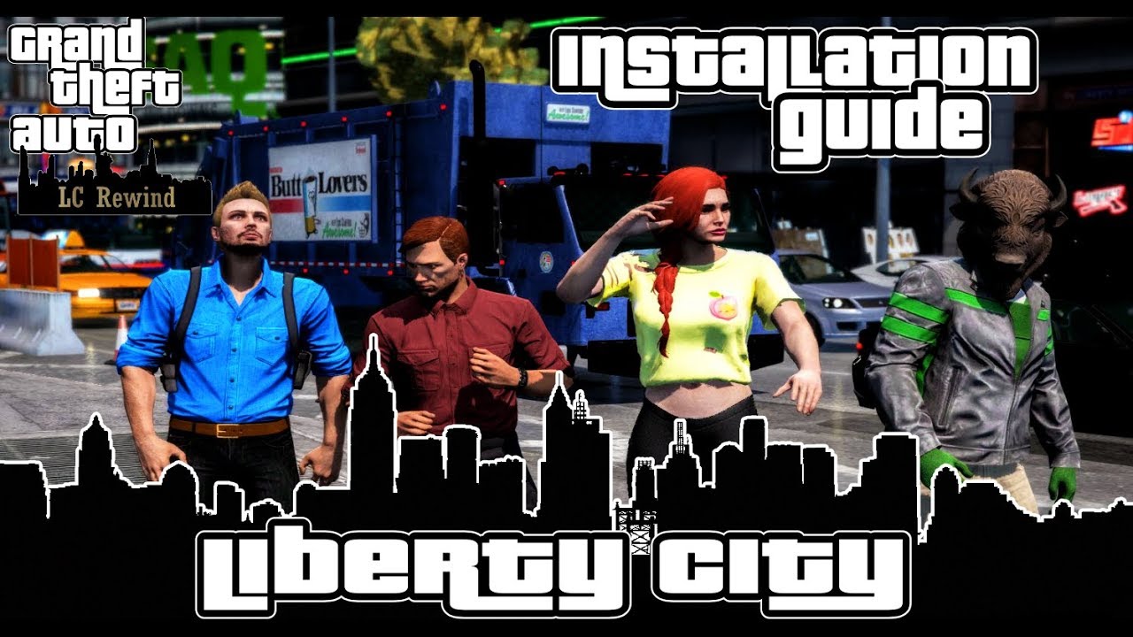 How To Install Liberty City Rewind In GTA V!!!!! (Tutorial)