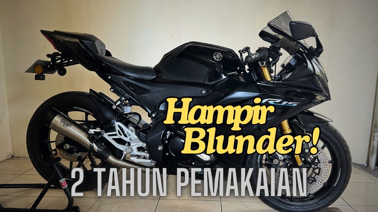 #35 Review 2 Tahun Pemakaian R15 V4 Connected Tech Black Indonesia