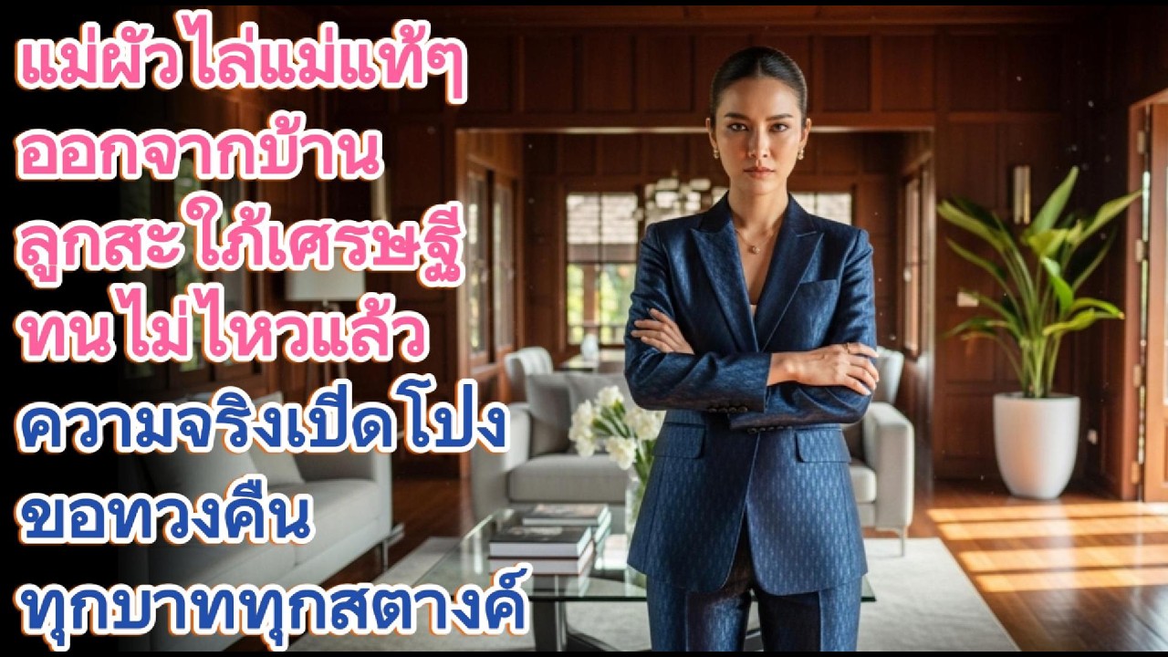 แม่ผัวไล่แม่แท้ๆ ออกจากบ้าน! ลูกสะใภ้เศรษฐีทนไม่ไหว ขอจัดหนักทวงคืนทุกบาท