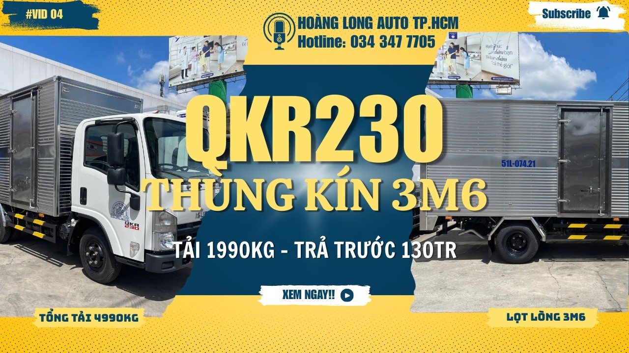 Tại sao Isuzu QKR230 là lựa chọn số 1 để khởi nghiệp với số vốn hạn hẹp?