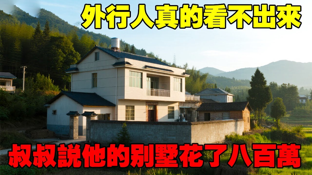 叔叔直言：房子連家具花了七八百萬！我瞅了老半天沒看出貴，他笑說「外行人都這樣」【快意村夫】