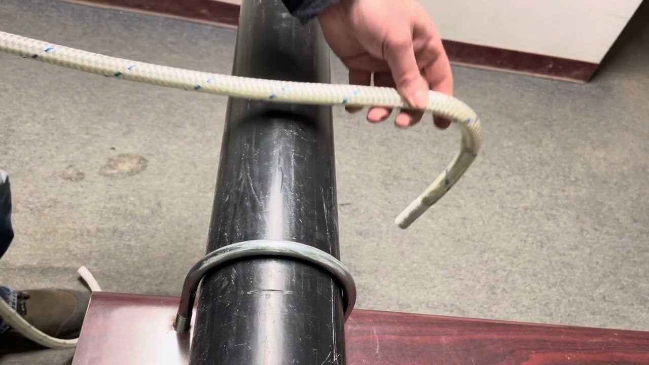 Clove Hitch knot. NCCCO Rigger 1 Practical