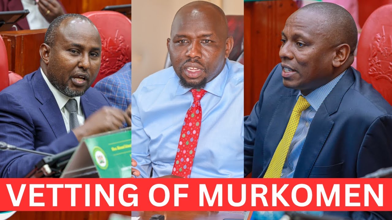 Intense Vetting of Ruto's CS Nominee Kipchumba Murkomen!!