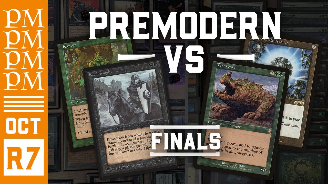 Суп из брокколи против Клятвы Терры - 7 раунд - ФИНАЛ - Турнир MTG Premodern в октябре