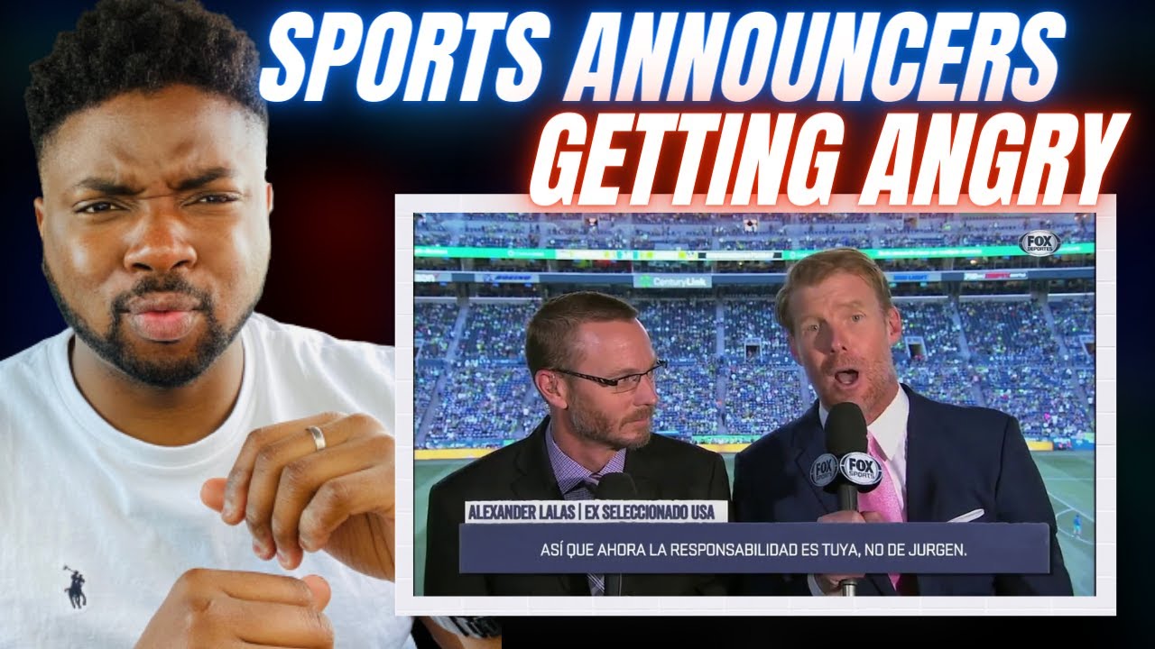 🇬🇧BRIT Reacts To SPORTS ANNOUNCERS GETTING ANGRY!