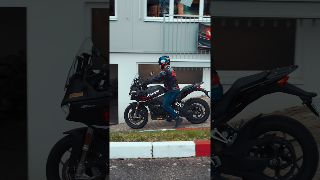 Motorrad mit R&uuml;ckw&auml;rtsgang? Zero DSR/X parkingmode #zeromotorcycles #dsrx #parking #motorrad