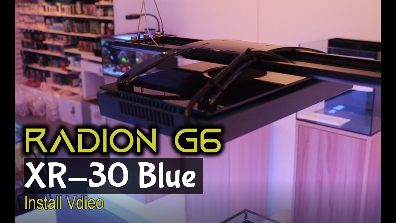 Ecotech Radion G6 Blue Install