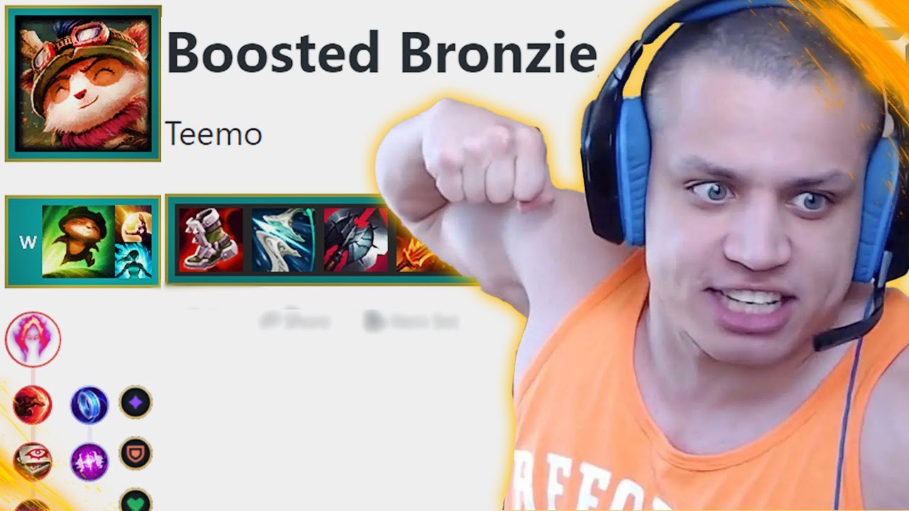 Tyler1 Almost Got Banned For Playing Ultimate Bravery but I HAD To Try It On Teemo...