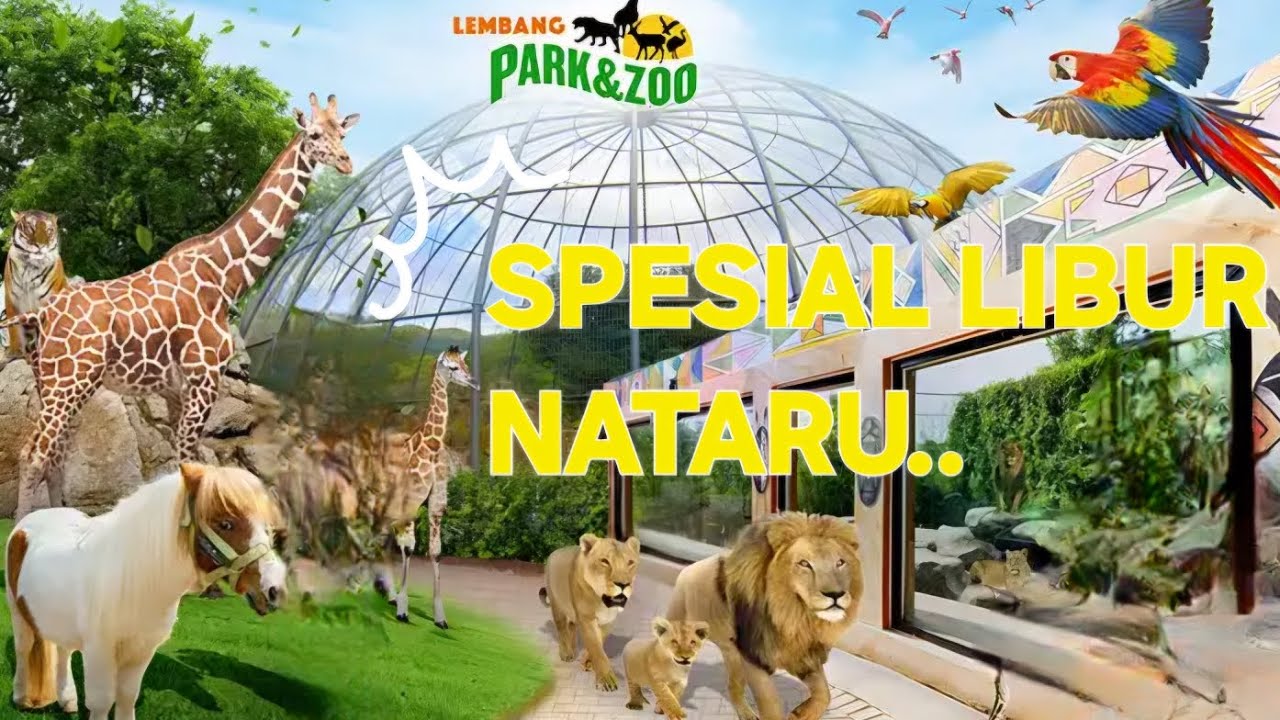 LEMBANG PARK N ZOO || EDISI LIBUR NATAL DAN TAHUN BARU