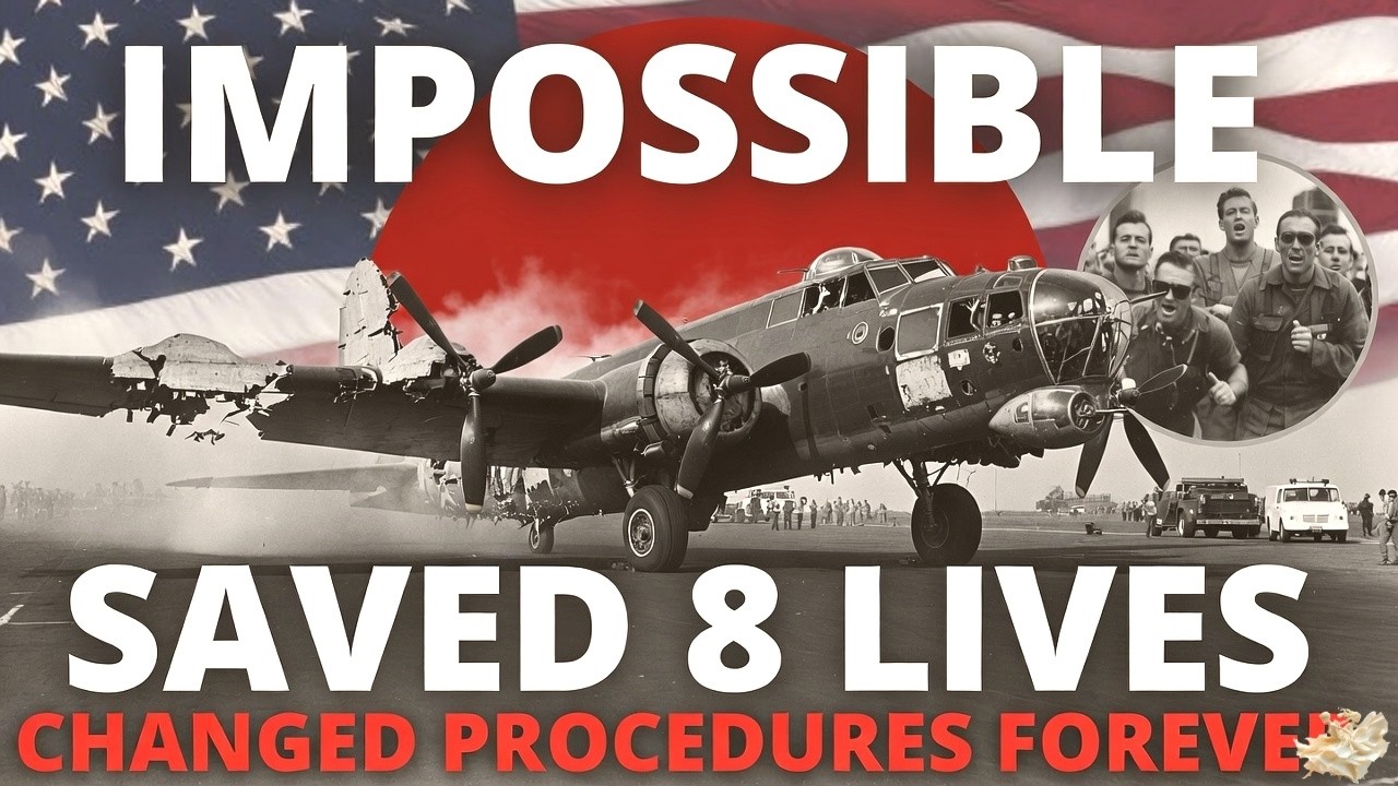 B-17 Pilot Made Impossible Belly Landing After Losing Engines – Saved Entire Crew & Rewrote Manuals!