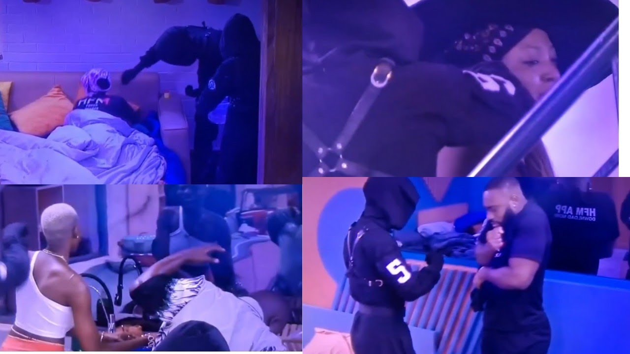 Watch Biggie pour worms on housemates.. Premium wailing everywhere|very gross something 