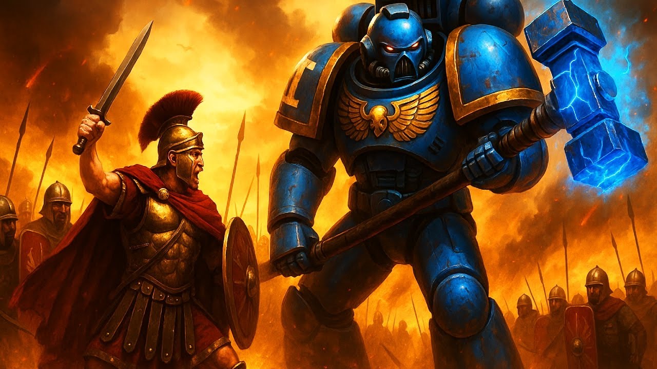 What If Roman Soldiers Invaded Warhammer 40K?