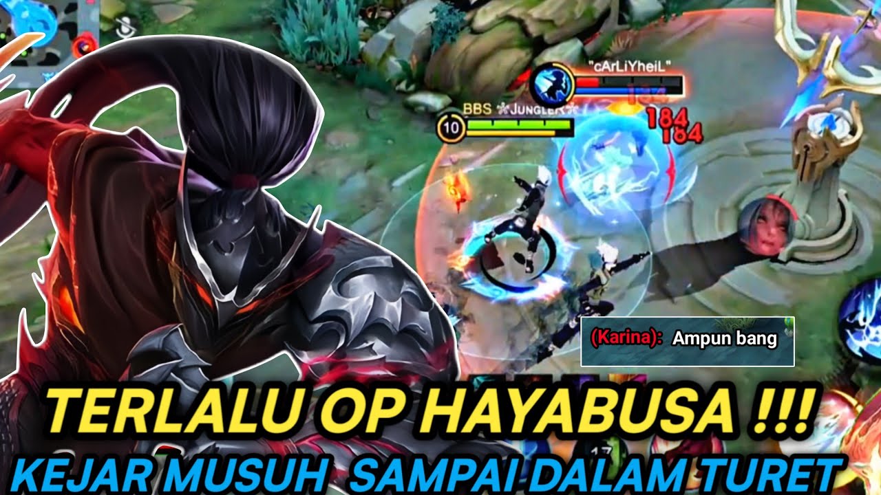 22 KILL HAYABUSA TERLALU OP DI PATCH TERBARU | BUILD TOP GLOBAL HAYABUSA