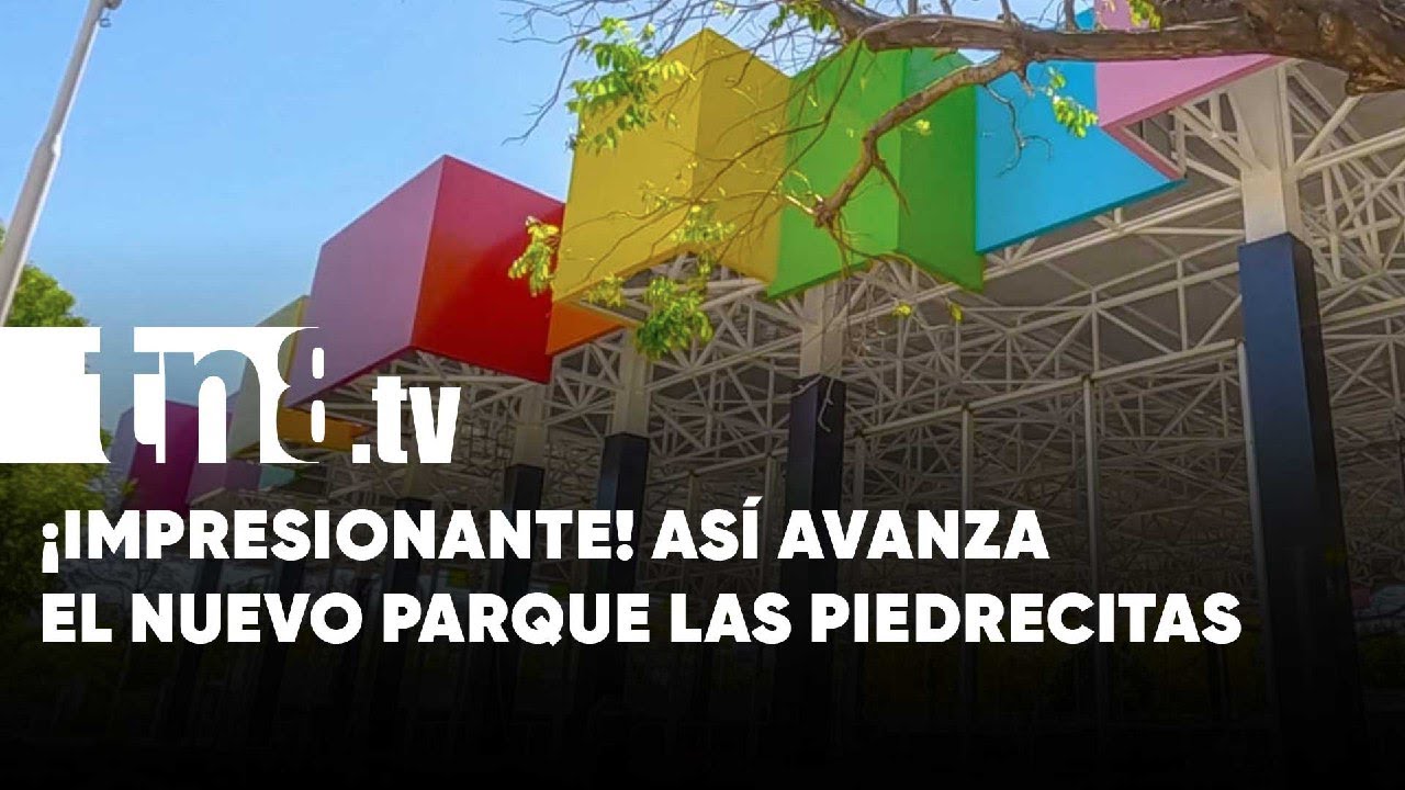 ¡Precioso! 78.4% de avance del nuevo parque Las Piedrecitas