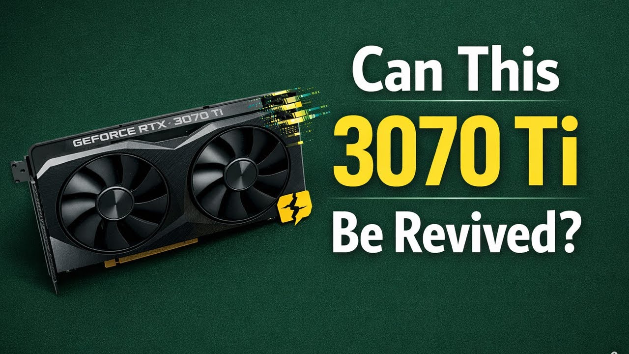 They Almost Killed This RTX 3070 Ti — Trying to Revive It Again