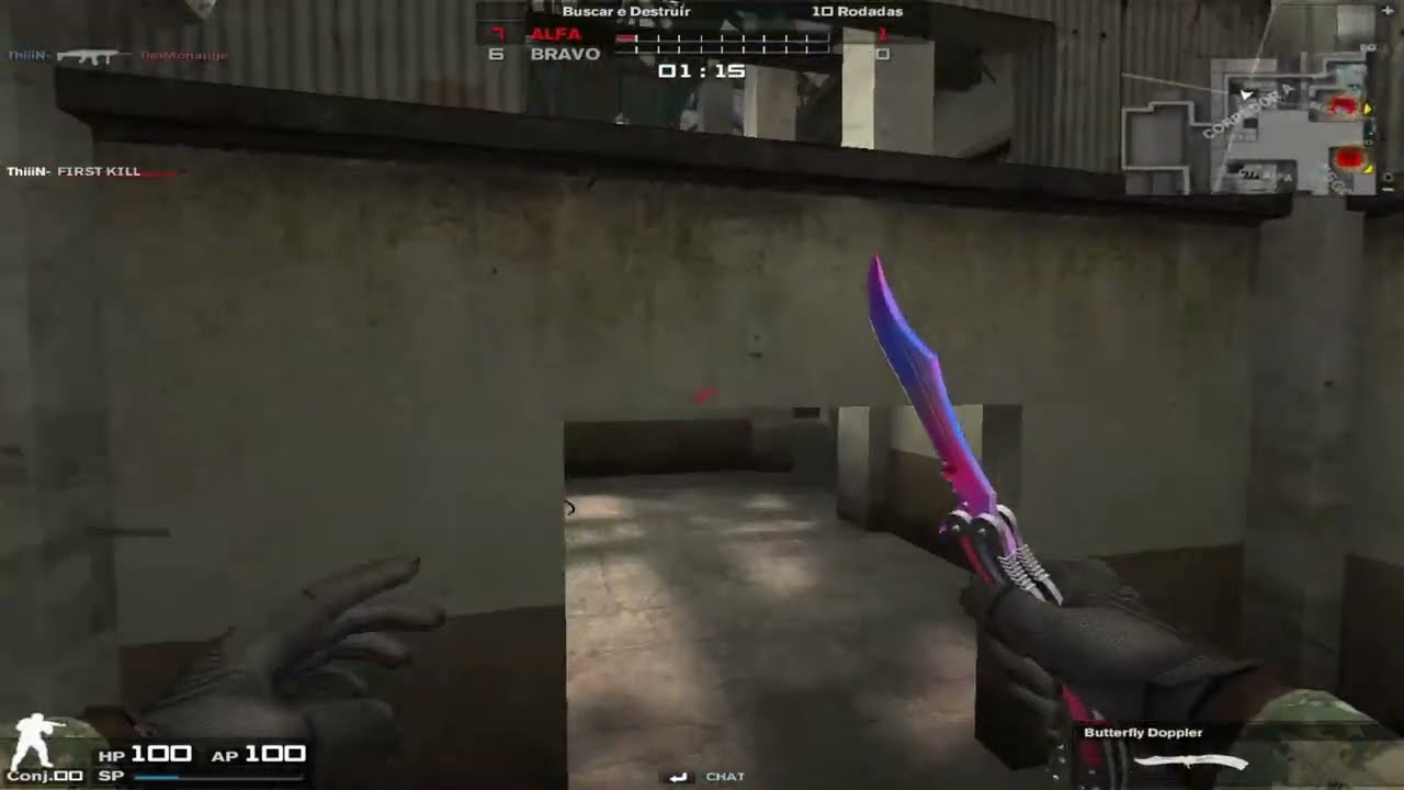 BRASIL SERVER - JOGANDO CF CONTRA OS GMS DO BRSERVER