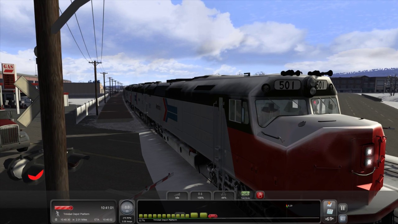 Train Simulator 2018 - [EMD SDP40F] - Southwest Limited, 1974 [GWD390] - 4K UHD