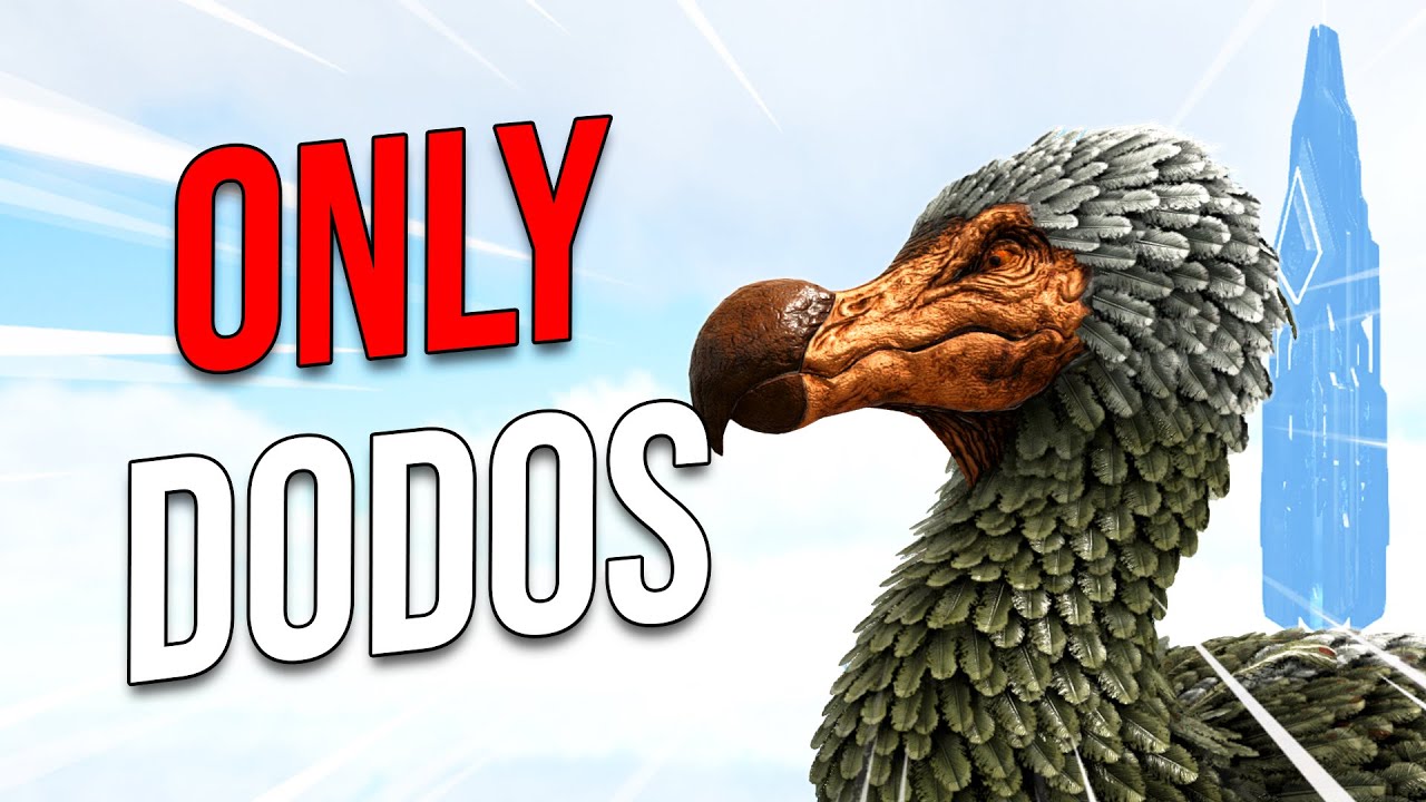 ARK But I Replaced EVERY DINO with a DODO...