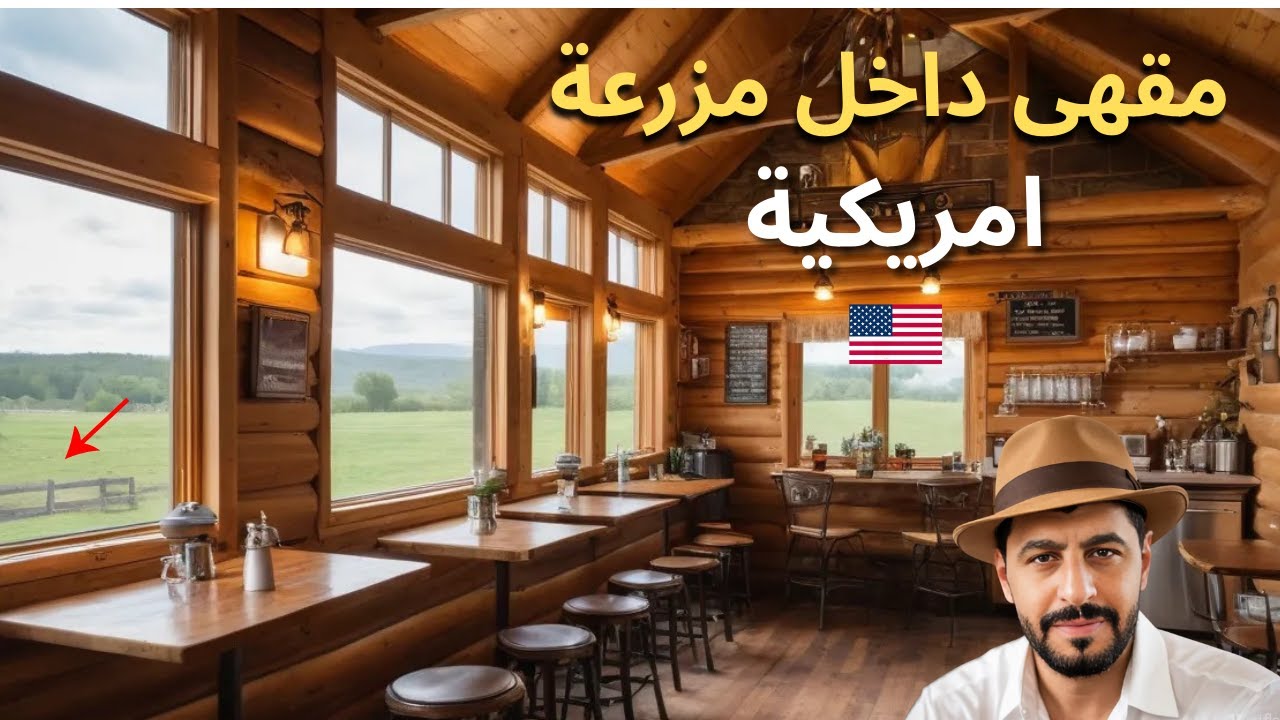 مزارع الريف الامريكي... جولة داخل مزرعة وحيوانات